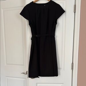 H&M Black Sheath Dress with belt